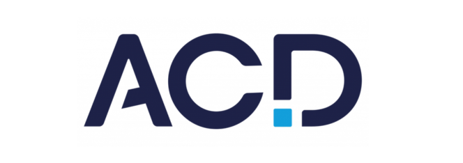 Logo ACD, éditeur de logiciels de gestion pour professionnels du bâtiment