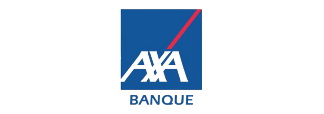 Logo AXA Banque, partenaire BatiChiffrage